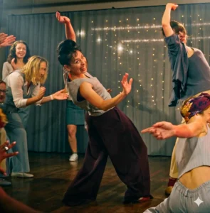 photo of solo jazz dancer Annie